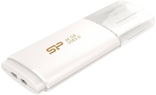 Накопитель USB flash Silicon Power 64Gb Blaze B06 White USB 3.0 (SP064GBUF3B06V1W)