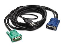 Опции к шкафам и KVM APC INTEGRATED LCD KVM USB CABLE AP5821