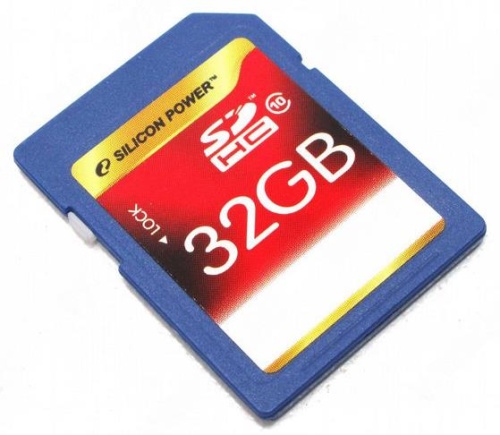 Карта памяти SDHC Silicon Power 32ГБ SP032GBSDH010V10 Карта памяти SDHC Silicon Power 32ГБ SP032GBSDH010V10