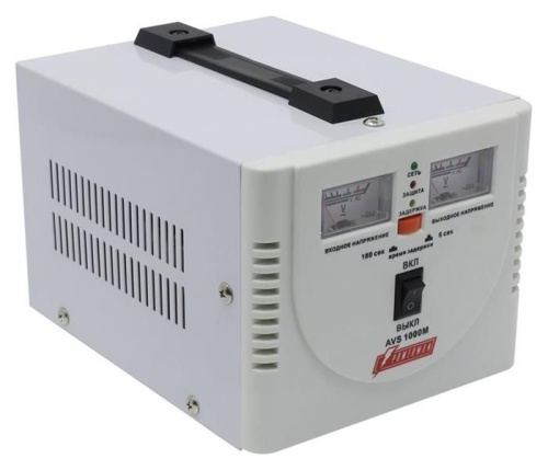 Стабилизатор напряжения Powerman 1000VA AVS-M Voltage Regulator AVS-1000M