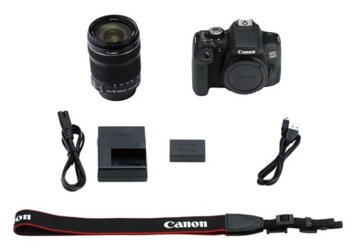 Цифровой фотоаппарат Canon EOS 750D черный 0592C009 фото 9