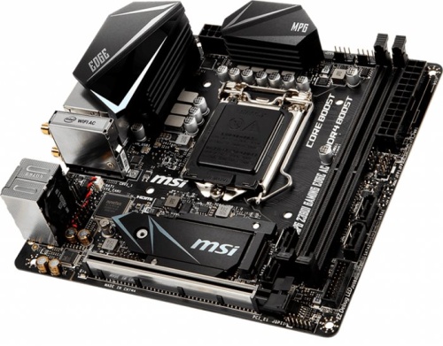 Мат. плата Socket1151v2 MSI MPG Z390I GAMING EDGE AC фото 2