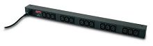 Блок распределения питания APC APC Rack PDU, Basic, Zero U AP9568