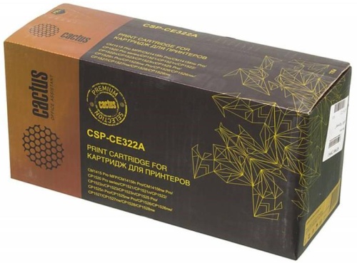 Картридж совместимый лазерный Cactus CSP-CE322A PREMIUM желтый Картридж совместимый лазерный Cactus CSP-CE322A PREMIUM желтый