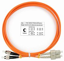 Патчкорд оптоволоконный Cabeus FOP-62-SC-FC-2m