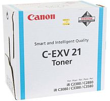 Тонер-картридж оригинальный Canon C-EXV21C Cyan 0453B002