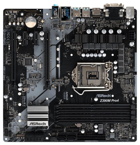 Мат. плата Socket1151v2 ASRock Z390 M