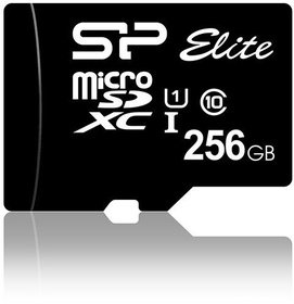   micro SDXC Silicon Power 256Gb SP256GBSTXBU1V10 Elite w/o adapter