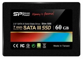  SSD SATA 2.5 Silicon Power 60 S55 SP060GBSS3S55S25