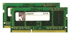 Модуль памяти SO-DIMM DDR3 Kingston 8GB (Kit of 2) KVR13S9S8K2/8