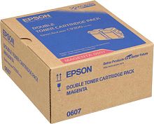 Оригинальный лазерный картридж Epson S050607 Magenta C13S050607