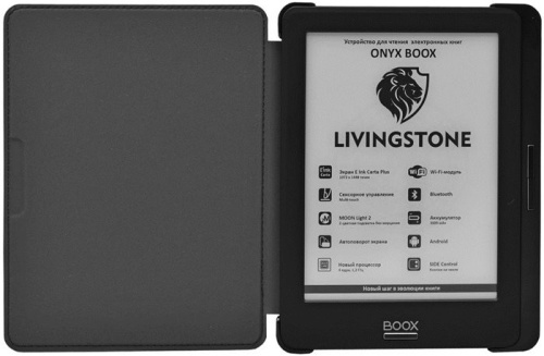 Электронная книга ONYX LIVINGSTONE Black фото 8