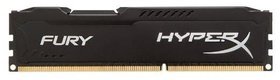 Модуль памяти DDR3 Kingston 4GB (PC3-10600) 1333MHz HX313C9FB/4 HyperX Fury Black Series CL9
