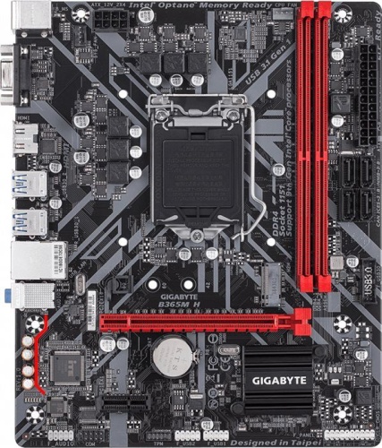 Мат. плата Socket1151v2 GIGABYTE B365M H (B365MH)