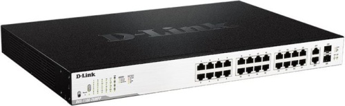 Коммутатор D-Link DGS-1100-26MP 26G 24PoE 370W