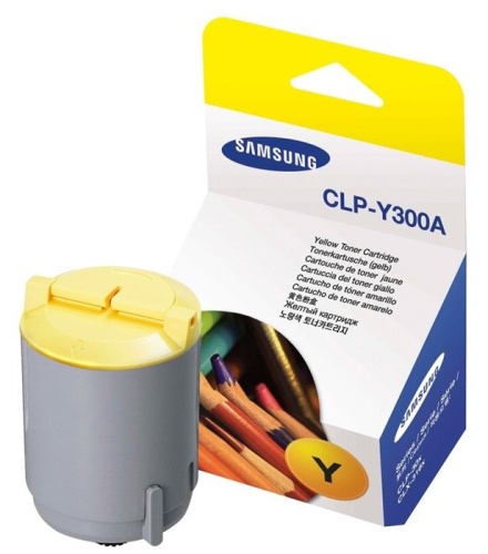 Оригинальный струйный картридж Samsung CLP-Y300A