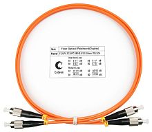 Патчкорд оптоволоконный Cabeus FOP-62-FC-FC-1m