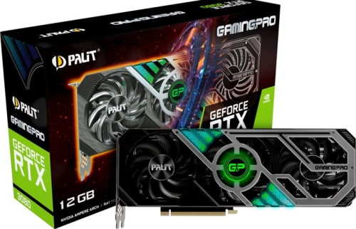 Видеокарта PCI-E Palit 12288Mb PA-RTX3080 GAMINGPRO 12G LHR NED3080019KB-132AA фото 5