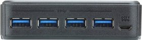  KVM ATEN 2x4 USB 3.1 Gen1 Peripheral Sharing Switch US3324-AT