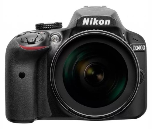 Цифровой фотоаппарат Nikon D3400 черный VBA490K003