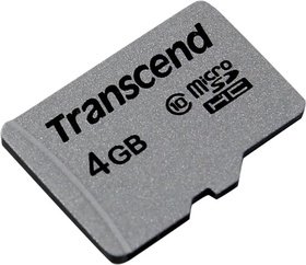   Micro SDHC Transcend 4Gb TS4GUSD300S