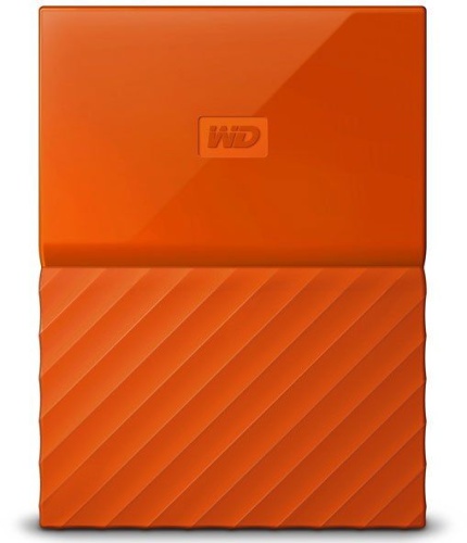 Внешний жесткий диск 2.5 Western Digital 1TB My Passport WDBBEX0010BOR ORANGE