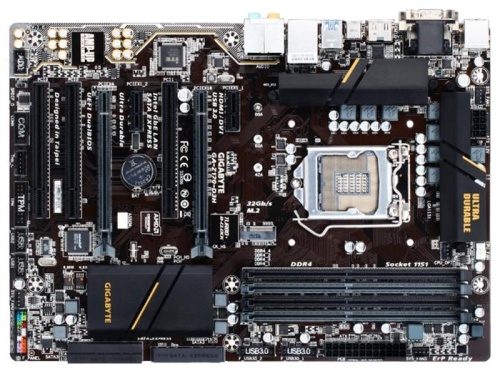 Мат. плата Socket1151 GIGABYTE GA-Z170-D3H