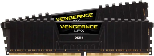 Модуль памяти DDR4 Corsair Vengeance LPX 32Gb (2x16Gb) CMK32GX4M2D3600C18 Black