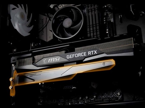 Видеокарта PCI-E MSI RTX 3060 Ti GAMING Z TRIO 8G LHR фото 7