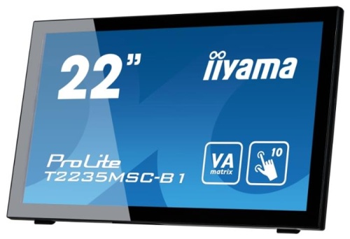 Монитор Iiyama ProLite T2235MSC-B1 черный фото 2