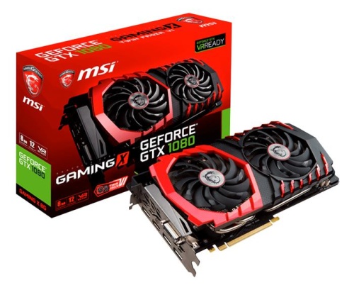 Видеокарта PCI-E MSI 8192Мб GTX 1080 GAMING X+ 8G фото 5