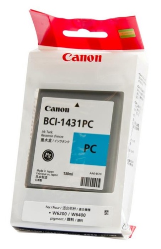 Оригинальный струйный картридж Canon BCI-1431 PC (фото голубой) 8973A001