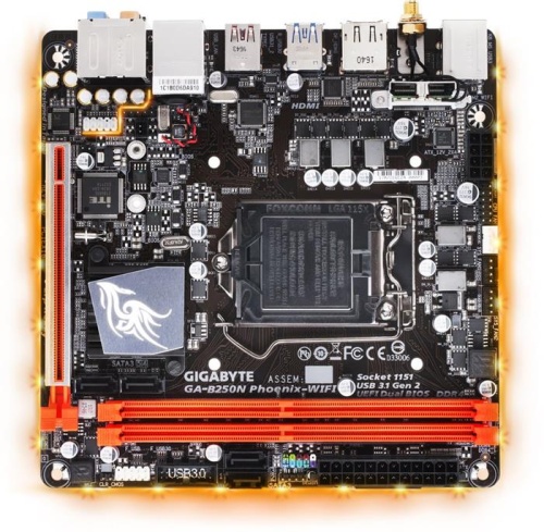 Мат. плата Socket1151 GIGABYTE GA-B250N Phoenix-WIFI