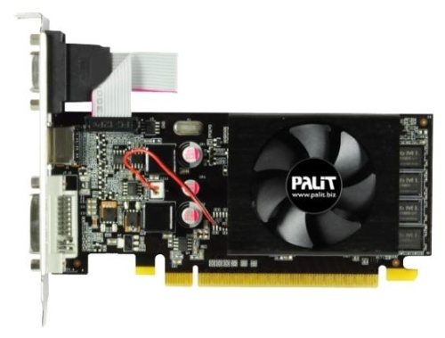 Видеокарта PCI-E Palit 512МБ GeForce GF210 NEAG2100HD53-1196F