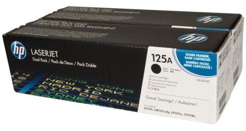 Набор лазерных картриджей Hewlett Packard CB540AD Набор лазерных картриджей Hewlett Packard CB540AD