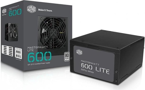 Блок питания Cooler Master 600W MasterWatt Lite MPX-6001-ACABW-EU фото 4