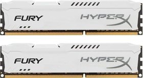   DDR3 Kingston 8GB (Kit of 2) HyperX FURY White Series HX313C9FWK2/8