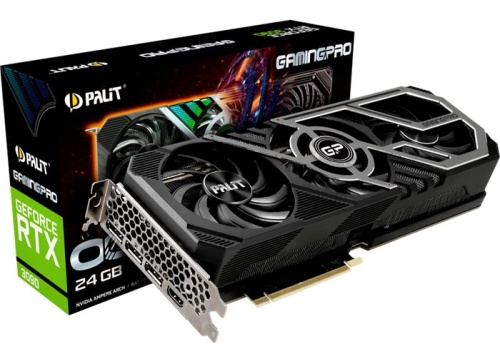 Видеокарта PCI-E Palit 24576Mb PA-RTX3090 GAMINGPRO OC 24G NED3090S19SB-132BA фото 2