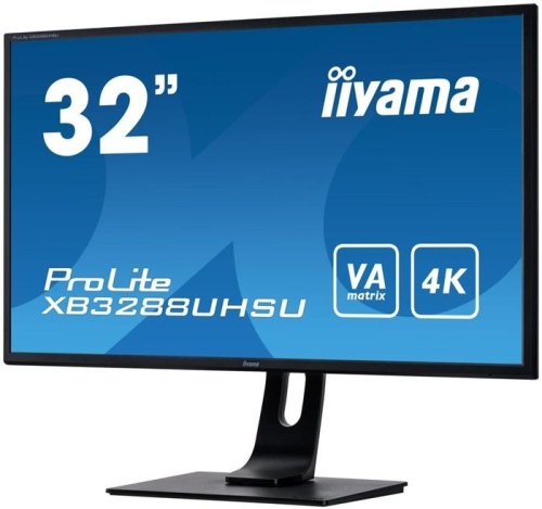 Монитор Iiyama ProLite XB3288UHSU-B1 черный фото 2