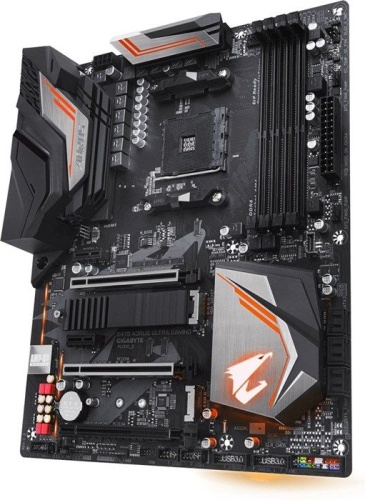 Мат. плата SocketAM4 GIGABYTE X470 AORUS ULTRA GAMING фото 3