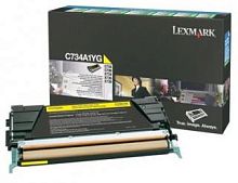 Оригинальный лазерный картридж Lexmark 0C734A1YG