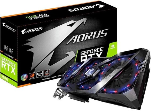 Видеокарта PCI-E GIGABYTE 8192Мб GeForce RTX2070 GV-N2070AORUS-8GC фото 8