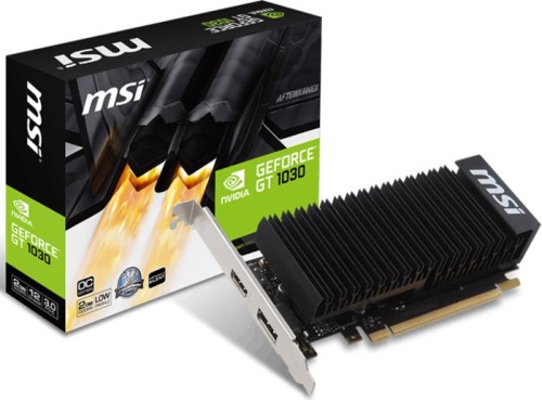 Видеокарта PCI-E MSI 2048МБ GeForce GT 1030 2GH LP OC фото 5