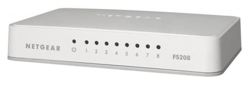 Коммутатор неуправляемый Netgear FS208-100PES