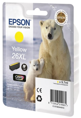 Оригинальный струйный картридж Epson T263440 C13T26344012