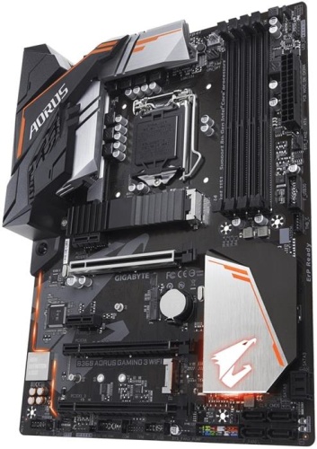 Мат. плата Socket1151 GIGABYTE B360 AORUS GAMING 3 WIFI фото 2