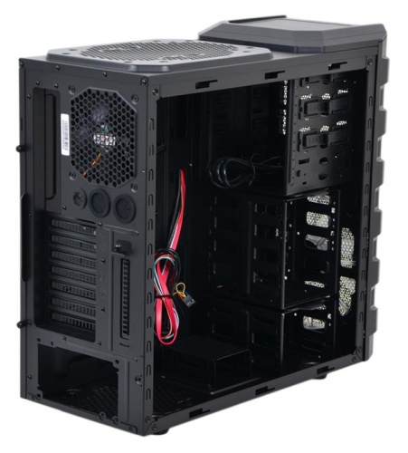 Корпус Miditower Cooler Master HAF 912 Black/Black RC-912A-KKN1 фото 4