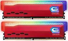 Модуль памяти DDR4 Geil 16Gb (2x8Gb KIT) ORION Red RGB (GOSR416GB3600C18BDC)