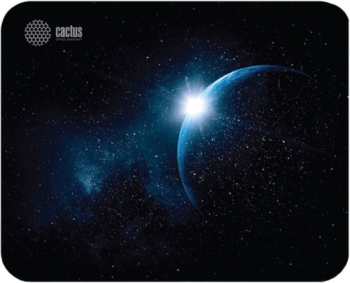 Коврик Cactus Space Мини черный CS-MP-P04XS