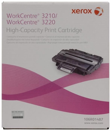 Тонер-картридж оригинальный Xerox 106R01487 черный